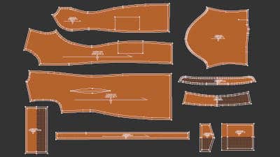 Complete TUKAcad CAD 2D Computerized Pattern Making Course by AD Patterns Institute