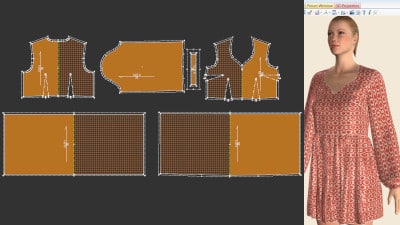General Optitex CAD 2D + 3D Computerized Apparel Pattern Making Course by AD Patterns Institute