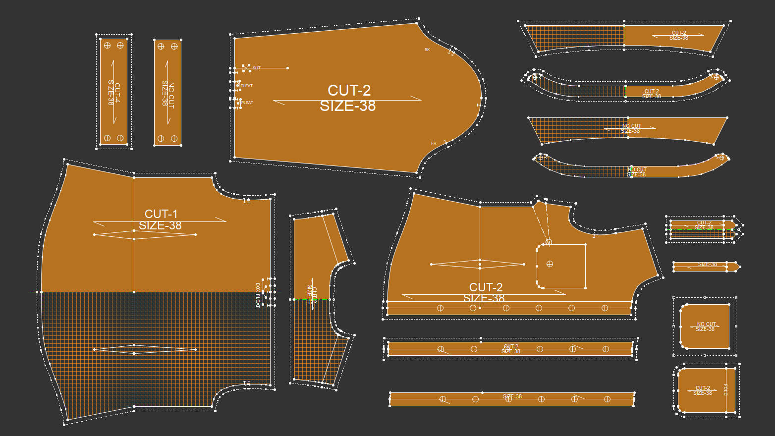 General Optitex CAD 2D Computerized Pattern Making Course by AD Patterns Institute